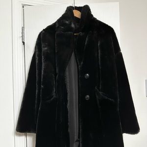 Zara Trafaluc Faux Fur Coat
